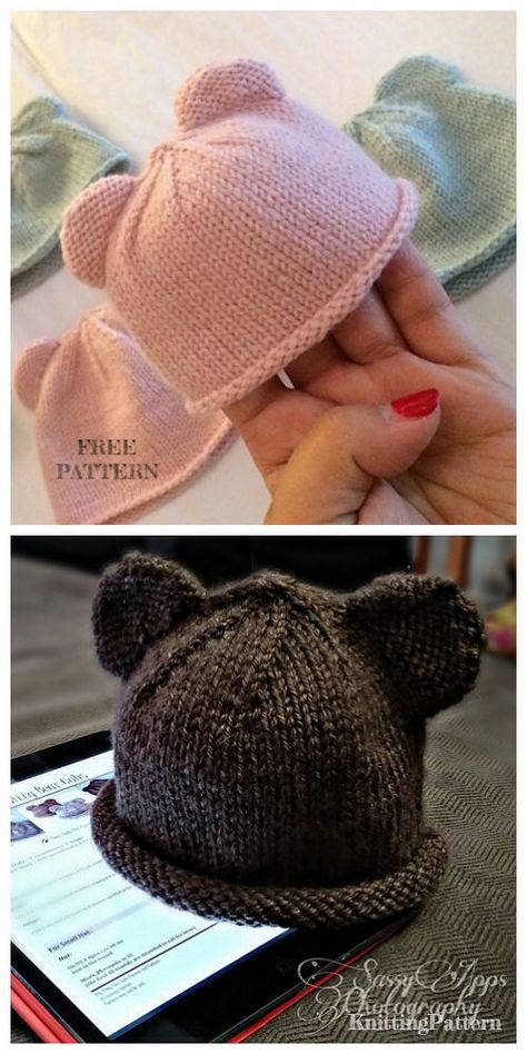 Baby Knitting Patterns Free Newborn, Baby Hats Knitting Free, Hat Free Knitting Pattern, Kids Hats Patterns, Baby Hat Knitting Patterns Free, Boys Knitting Patterns Free, Beanie Knitting Patterns Free, Baby Cardigan Knitting Pattern Free, Knitting Club