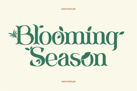 Spring Logo, Spring Font, Display Font, Typography Fonts, Show And Tell, 로고 디자인, New Fonts, Cute Characters, Premium Fonts