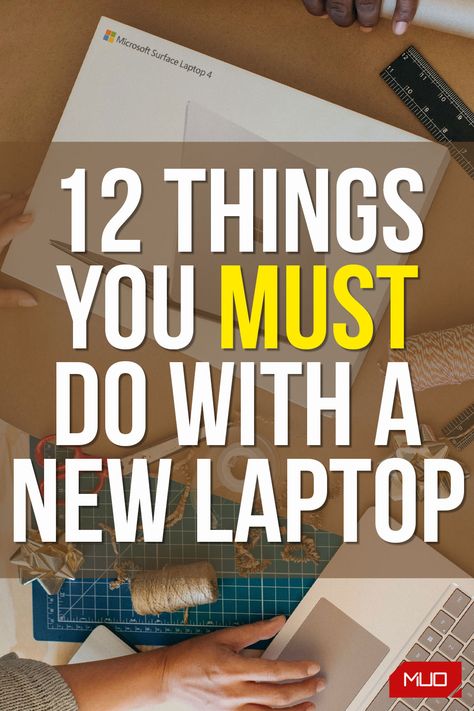 Here are the most important things to do after buying a new laptop. Spend some time up front to help your computer run at its best. Mac Tips, Computer Shortcut Keys, Computer Maintenance, Increase Knowledge, Iphone Info, Ipad Hacks, Microsoft Surface Laptop, Computer Help, Technology Hacks