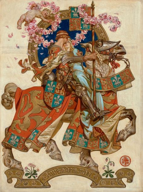 140531-oconnor-leyendecker Heritage Illustration, J.c Leyendecker, Jc Leyendecker, Fairytale Art, Art Event, Norman Rockwell, 판타지 아트, Arte Fantasy, Medieval Art