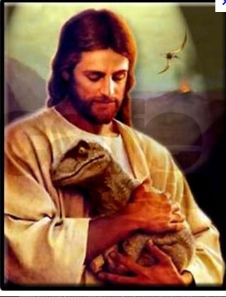 Jesus + velociraptor + together in a photo = amazing Dinosaurs, Mormon Memes, Seni Arab, Jesus Funny, 22 Words, E Card, Bones Funny, T Rex, I Laughed