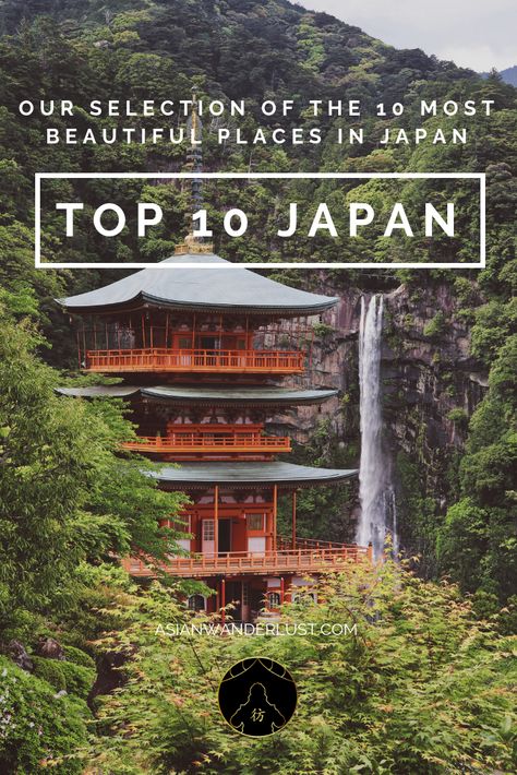 Top 10 Japan - The 10 Most Beautiful Places In Japan You Have To Visit  #Travel #Japan #TravelJapan #Visit #VisitJapan #TravelBlog #TravelAsia #Asia #AsianWanderlust Japan Top 10 Places To Visit, Top Places To Visit In Japan, Must Visit Places In Japan, Where To Visit In Japan, Japan Best Places To Visit, Most Beautiful Places In Japan, Best Places In Japan, Best Places To Go In Japan, Best Places To Visit In Japan