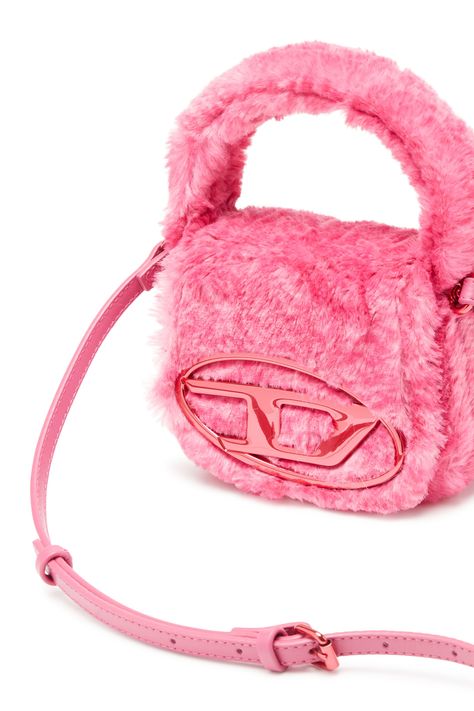 1DR XS, Pink Mini Designer Bags, It Bag, Bag Women Fashion, Pink Faux Fur, Best Handbags, Cute Swag Outfits, Cute Bags, Womens Purses, Dior Bag