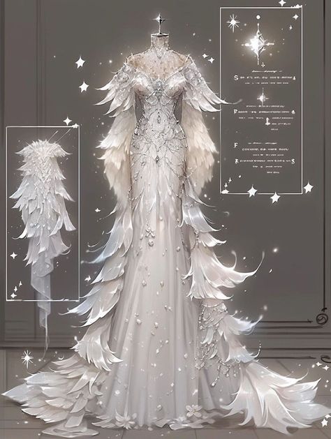 dress dresses dress outfit dress outfits dresses casual dress up dressing dresses outfits dress up outfit dress styles Royalty Outfits, Star Gown, Wedding Dress Design, Magical Dress, Fashion Fantasy, Dress Design Drawing, Fashion Drawing Dresses, Fantasy Dresses, Dress Design Sketches