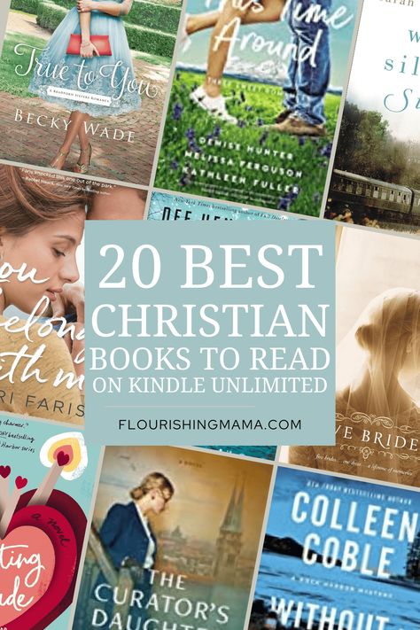 If you're looking for some good Christian fiction books to read, check out this list of the top 20 free books that are available on Kindle Unlimited. With so many great options to choose from, you're sure to find a book that will keep you entertained for hours on end. Books To Read On Kindle Unlimited, Christian Fiction Books For Women, Books For Teen Boys, Christian Novels, Christian Romance Books, Christian Romance Novels, Kindle Unlimited Books, Best Fiction Books, Fiction Books To Read