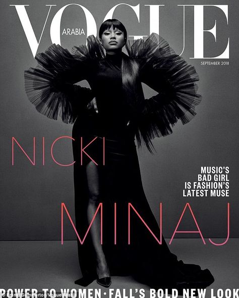 Iconic Vogue Covers, Framed Magazine, Vogue Arabia, Nicki Minaj Barbie, Nikki Minaj, Nicki Minaj Photos, Black Magazine, Magazine Vogue, Vogue Magazine Covers