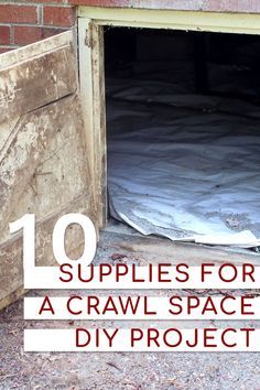Organisation, Crawl Space Access Door, Crawl Space Cover, Crawl Space Storage, Vent Covers Diy, Diy Crawlspace, Crawl Space Vapor Barrier, Crawl Space Vents, Crawl Space Door