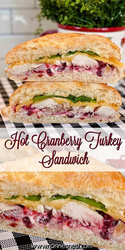 Grilled Turkey Cheese Sandwich, Turkey Havarti Sandwich, Roasted Turkey Sandwich, Cranberry Sauce Sandwich, Hot Turkey Sandwich, Cranberry Turkey Sandwich, Leftover Turkey Sandwich Recipes, Turkey Sandwich Thanksgiving, Ciabatta Sandwich