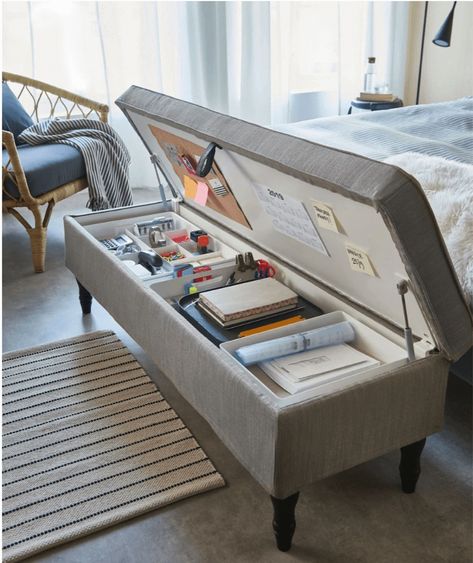 Stocksund Bench, Ikea Stocksund, Ikea Home Office, Design Ložnic, Bilik Idaman, Desain Furnitur Modern, تصميم للمنزل العصري, Bilik Tidur, Cat Furniture Diy