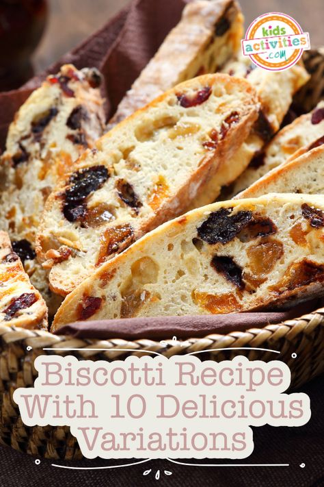 Best Biscotti Recipe Martha Stewart, Best Ever Biscotti Recipe, Savory Biscotti Recipe, Basic Biscotti Recipe, Rhubarb Biscotti, How To Make Biscotti, Biscotti Cheesecake Recipes, Fall Biscotti Recipe, Holiday Biscotti Recipe