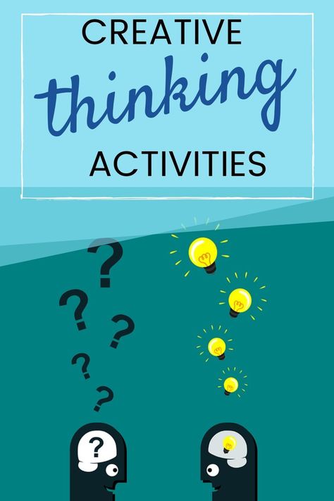 Entrepreneur Activities For Students, 6 Hats Thinking Activities, Student Enrichment Activities, Think Outside The Box Activities, Out Of The Box Thinking, Non Curricular Thinking Tasks, Critical Thinking Activities For Adults, Thinking Thursday Activities, Critical Thinking Activities High School