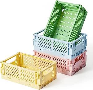 Pastel Crates, Stackable Crates, Diy Kast, Studio Vibes, Crate Decor, Mini Crates, Danish Pastel Room, Danish Pastel Aesthetic, Pastel Bedroom