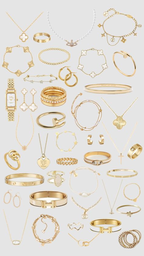 Preppy Jewelry, Luxe Jewelry, Gold Girl, Trending Recipes, Jewelry Accessories Ideas, Girly Accessories, Jewelry Lookbook, Wearable Tech, Jewelry Essentials