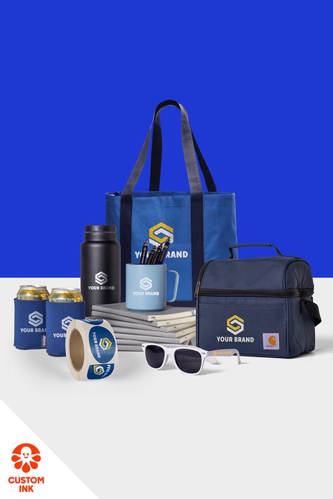 Merch Promotion Design, Corporate Promotional Items, Company Merch, Company Merchandise, Corporate Merchandise, Business Merch, Swag Items, Corporate Giveaways, Company Swag