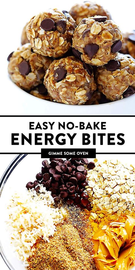 Energy Bites Recipe, Snack Sani, No Bake Energy, Menu Sarapan Sehat, Granola Recipe Healthy, Energy Bites Recipes, No Bake Energy Bites, Vegetable Farming, Resep Diet