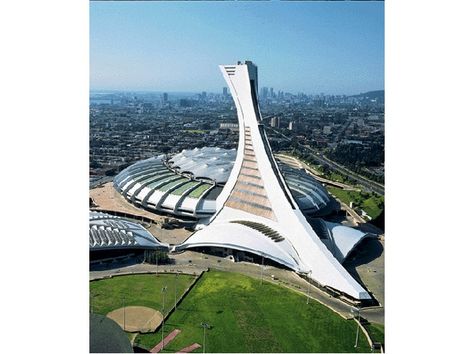 Reception: Salon Montréal‏ at the top of the Olympic Tower (September 7, 2013 / 5pm) Baseball Park, World Most Beautiful Place, Stadium Design, Olympic Park, Dji Drone, Scenic Photos, Beautiful Places In The World, Beautiful Architecture, Canada Travel