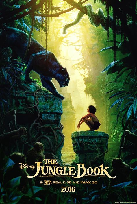 Mogli Jungle Book, Jungle Book 2016, Jungle Book Movie, Jungle Thema, Film Trailer, Bon Film, The Jungle Book, Septième Art, Film Disney