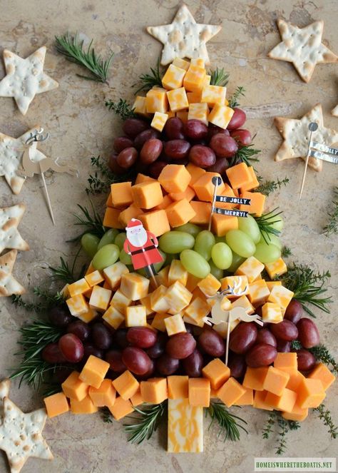 Holiday Appetizers Christmas, Jul Mad, Holiday Appetizers Easy, Christmas Apps, Kids Christmas Party, Food Appetizers, Appetizers Recipes, Ideas Food, Christmas Brunch