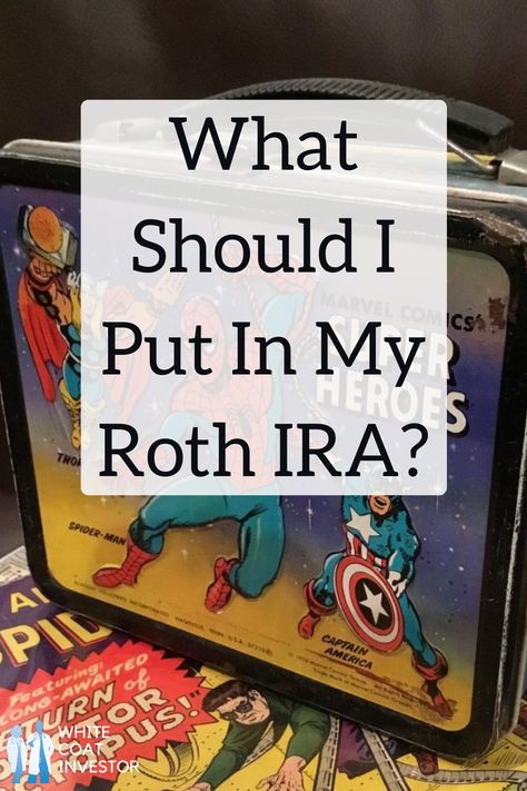 What Should I Put In My Roth IRA? What you put in a Roth IRA will have a real impact on wealth accumulation. Stocks in a Roth will give higher expected returns, but there's no free lunch. #physician #investments #taxmanagement #buildingwealth #rothira #taxdeferred #assetlocation #assetallocation #retirementaccounts Roth Ira Chart, Roth Ira For Beginners, Roth Ira Investing, Savings Chart, Traditional Ira, Free Lunch, Dividend Investing, Roth Ira, Stock Market Investing