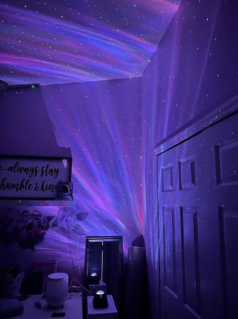 Ceiling Room Decor, Home Theater Ceiling, Aurora Projector, Theater Ceiling, Ceiling Room, Bedroom Ceilings, Galaxy Room, Galaxy Projector, Galaxy Lights