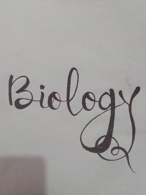 Biology, Biology Calligraphy, Tools Drawing, Art Tools Drawing, Art Tools, Lettering Alphabet, Alphabet, Calligraphy, Tools