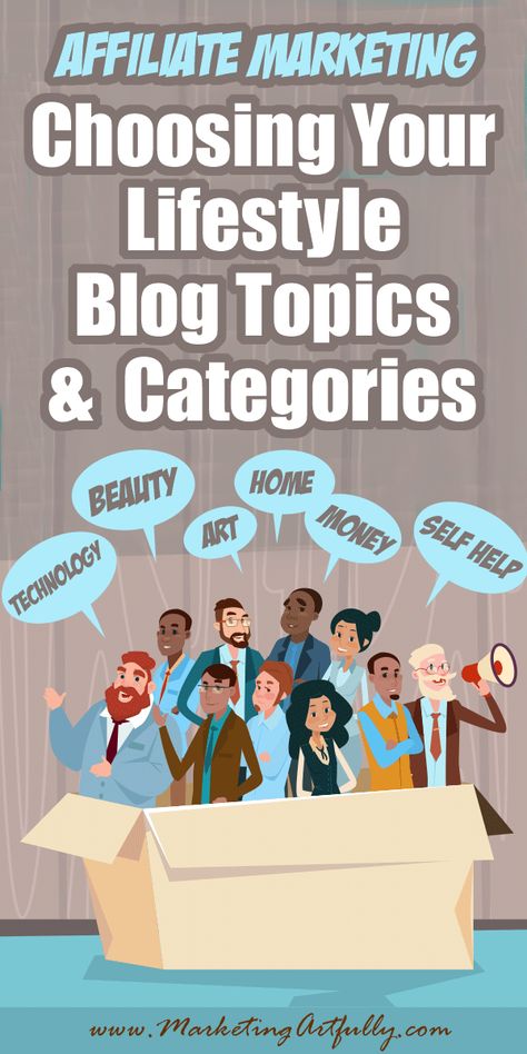 Choosing Your Lifestyle Blog Topics and Categories for Affiliate Marketing #marketing #affiliate #sidejobs #sidehustle #workfromhome Lifestyle Blog Topics, Marketing Concept, Blog Categories, Infographic Marketing, Marketing Resources, Affiliate Marketing Programs, Wellness Blog, Blog Topics, Business Blog