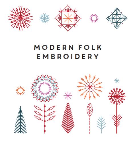 I'm so happy to be a stop in the Modern Folk Embroidery blog hop! From the moment I saw this book, I was eager to take in all of the stitc... Japanese Embroidery, Brazilian Embroidery, Modern Folk Embroidery, Hungarian Embroidery, Redwork Embroidery, Embroidery Book, Learn Embroidery, Folk Embroidery, Sewing Embroidery Designs