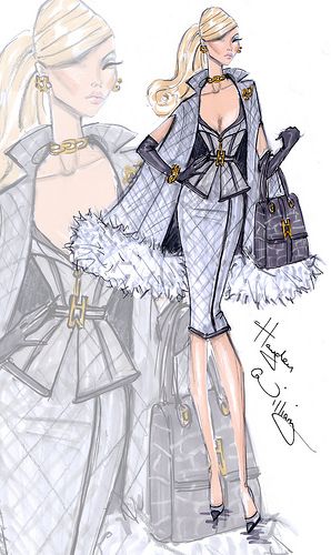 Hayden Williams for Fashion Royalty: 'It's All Business' Véronique Perrin Fashion Sketchbook, Vintage Fashion Sketches, Fashion Design Inspiration, Moda Aesthetic, Hayden Williams, Fashion Drawing Sketches, Design Moda, Fashion Design Collection, Sketches Dresses