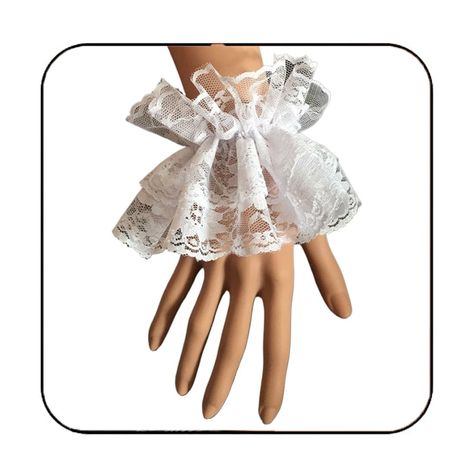 Wedding Gloves, Lace Wrist Cuffs, Tulle Gloves, Collar Clips, Gloves For Women, Banquet Dresses, Lace Bracelet, Lace Bride, Crochet Knit Hat