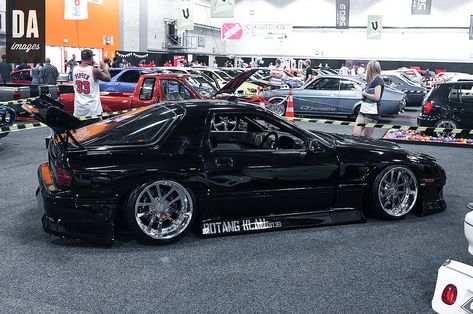 Widebody RX7 FC | Taken at the 4 & Rotary Nationals 2013. | David Atkinson | Flickr Fc3s Rx7, Rx7 Fc3s, Fc Rx7, Rx7 Fc, To Fast To Furious, Jetta Mk5, Stance Cars, Rx 8, Best Jdm Cars