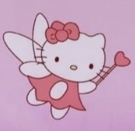 Hello Kitty, Dull Aesthetic, Hello Kitty Fairy, Kitty Fairy, Aesthetic Fairy, Kitty