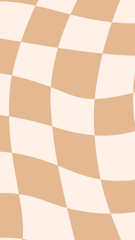 Ipad Wallpaper Aesthetic Checkered, Checkered Brown Wallpaper, Tan Iphone Wallpaper Aesthetic, Checkerboard Iphone Wallpaper, Brown Checkerboard Wallpaper, Boho Asthetic Wallpers Iphone, Neutral Groovy Wallpaper, Brown And White Checkered Wallpaper, Fall Neutral Background