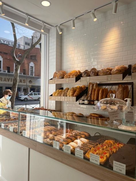 Bakery Shop Interior, Bakery Shop Design, Bakery Interior, Small Bakery, Bakery Design Interior, Bread Shop, Cozy Coffee Shop, Bakery Decor, Bakery Display