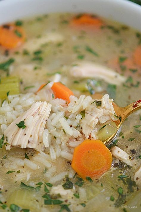 Cold Chicken Recipes, Soup With Rotisserie Chicken, Easy Chicken And Rice Soup, Leftover Chicken Soup, Roast Chicken Soup, Chicken Soup With Rice, Roast Chicken And Rice, Rotisserie Chicken Recipes Leftover, Rotisserie Chicken Soup