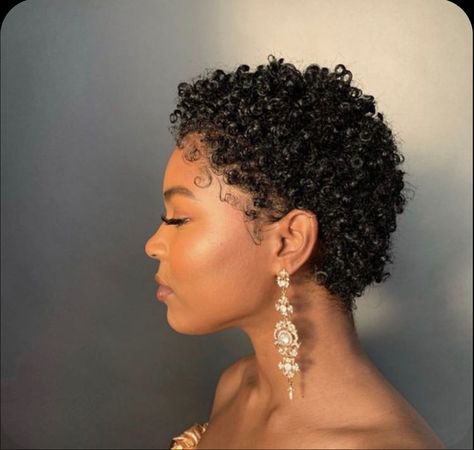 Short Type 4 Haircut, Very Short Curly Hair Black Women, Curly Hair Big Chop, Short 4b Hairstyles, Curly Pixie Cuts Black Women, Short 3c Curly Hair, Really Short Curly Hair, Short 4b Hair, Cute Short Natural Hairstyles 4c