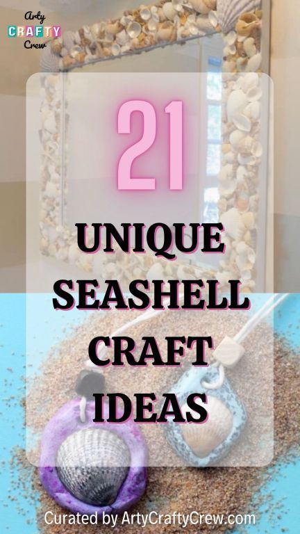 Art Projects With Shells, Crafts Using Seashells Ideas, Crafts With Shells Projects, Beach Art Diy Shell Crafts, Craft With Seashells Ideas, Sea Shell Crafts For Kids Paper, Shell Crafts To Sell, Crafts Made With Seashells, Beach Crafts For Adults Diy