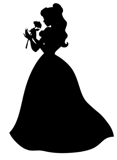 Disney Characters Silhouettes, Beauty And The Beast Silhouette, Beauty And The Beast Drawing, Beauty And The Beast Art, Beauty And Beast Birthday, حفل توديع العزوبية, Dress Clipart, Dress Png, Saree Painting Designs