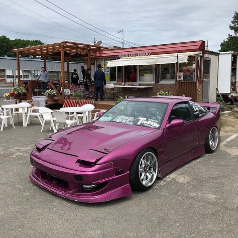 Nissan 180sx S13, To Fast To Furious, Nissan 180sx, Tipografi 3d, Breaking Boundaries, Slammed Cars, Best Jdm Cars, Nissan 240sx, Pimped Out Cars