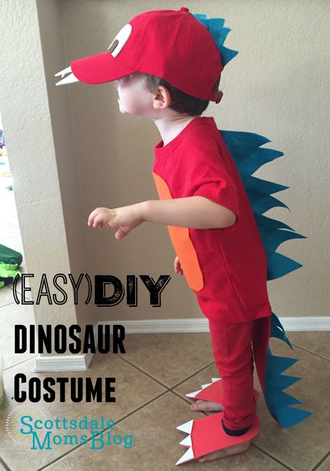 Easy Costumes Women, Diy Dinosaur Costume, Costume Dinosaure, Costumes Faciles, Kids Dinosaur Costume, Dinosaur Halloween Costume, Diy Dinosaur, Dino Costume, Dinosaur Halloween