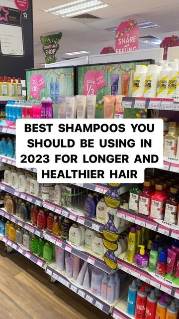 Best Cheap Shampoo, Healthy Shampoo, Cheap Shampoo, Drugstore Shampoo, Thicker Healthier Hair, Drugstore Hair Products, Shampoo For Damaged Hair, Help Hair Grow, Shampoo Brands