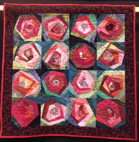 Patchwork, Flower Quilt Patterns, Crazy Quilt Blocks, Scrappy Quilt Patterns, Rose Quilt, Flower Quilts, Crazy Patchwork, Scrap Quilt Patterns, Flower Quilt