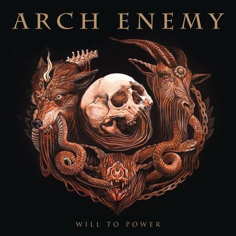 2017 Will To Power, Power Wallpaper, Arch Enemy, Pochette Album, Extreme Metal, Metal Albums, Musica Rock, Thrash Metal, Album Cover Art