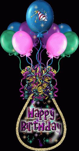 Happy Birthday GIF - Happy Birthday Balloons - Discover & Share GIFs Animated Happy Birthday Wishes, Birthday Wishes Gif, Happy Birthday Flowers Wishes, Beautiful Birthday Wishes, Birthday Wishes Flowers, Birthday Wishes Greetings, Happy Birthday Wishes Cake, Happy Birthday Wishes Photos, Happy Birthday Cake Images