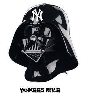 Darth Vader New York Yankees Darth Vader Helm, Go Yankees, Darth Vader Helmet, Movie Replica, Star Wars Film, Star Wars Artwork, Sketch Inspiration, Dark Lord, Star Wars Collection