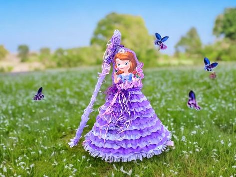 OasisSupplyStore - Etsy Orlando Florida, Princess Party, Princess Pinata, Purple Princess, Baby Shower Purple, Princess Sofia, For Your Party, Sofia, Party Decorations