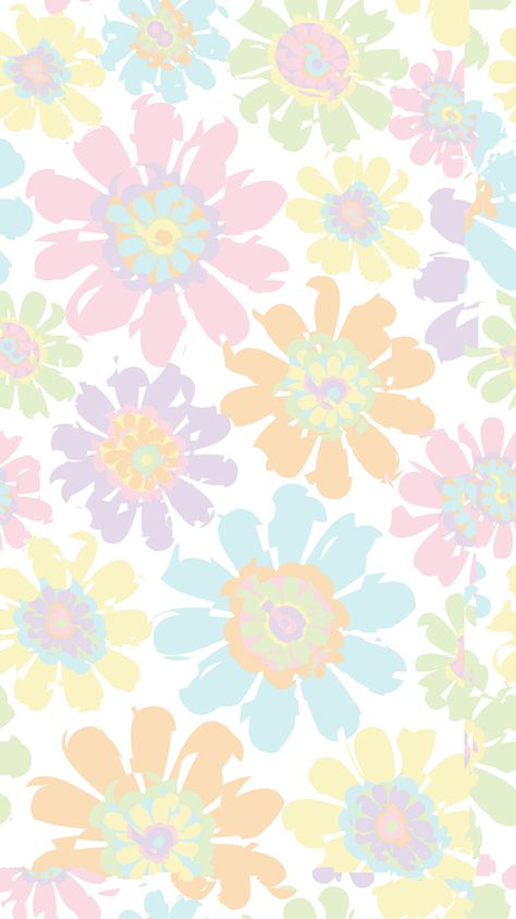 Phone Wallpaper. 'pastel flowers' (6) Siena, Pastel, Flower Pastel, Asthetic Wallpaper, Wallpaper Pastel, Pastel Flowers, Pastel Floral, Watch Faces, Flower Backgrounds