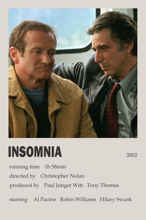 "Insomnia" minimalistic polaroid movie poster Insomnia Movie, Movie Night List, Polaroid Movie Poster, New Movies To Watch, Photography Movies, Movie Club, Great Movies To Watch, Movies Worth Watching, Film Posters Vintage