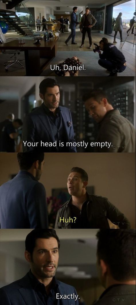 Lucifer Funny, Tom Elis, Lucifer Characters, Watch Lucifer, Lucifer Quote, Tom Ellis Lucifer, Detective Series, Movie Memes, Lucifer Morningstar