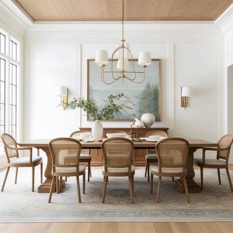 Designing Your Dreamy Modern Colonial Home - Wind The Key Colonial Modern Dining Room, Colonial Home Dining Room, Colonial Coastal Style, Colonial Modern Bedroom, Dining Room Timeless, Modern Colonial Living Room Ideas, French Colonial Style Interior, Colonial Modern Interior, Colonial Style Dining Room