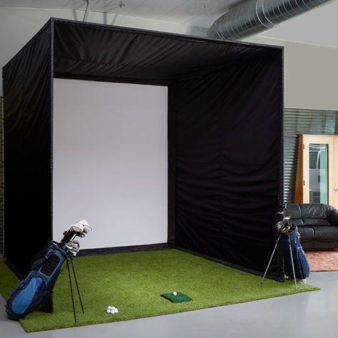 Diy Golf Net, Golf Impact Screen, Diy Golf Simulator, Golf Cart Enclosure, Home Golf Simulator, Indoor Golf Simulator, Impact Screen, Diy Golf, Golf Net